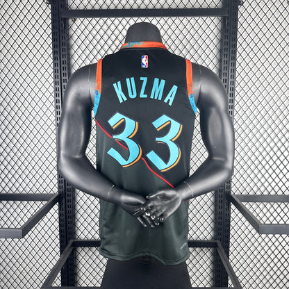 NBA 2024-25 Wizards City Edition No. 33 KUZMA