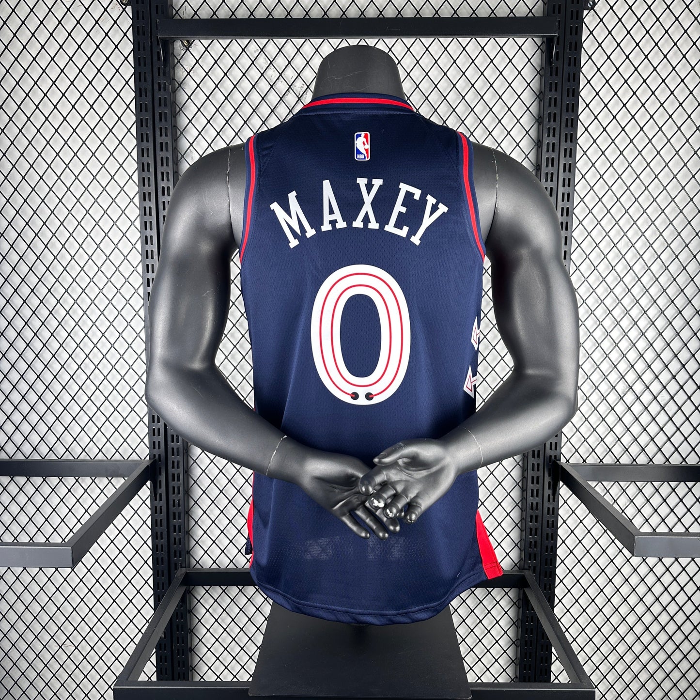 NBA 2024-25 76ers City Edition No. 0 MAXEY