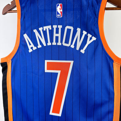 NBA 2024-25 Knicks City Edition No. 7 ANTHONY