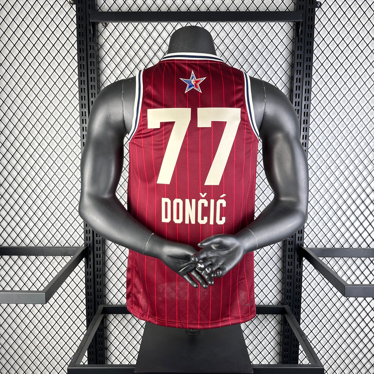 NBA 2024-25 All-Star Red No. 77 DONCIC