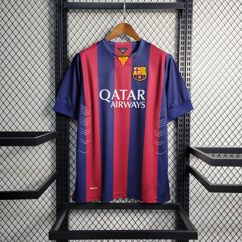 2014-15 Barcelona Home Retro Size S-XXL