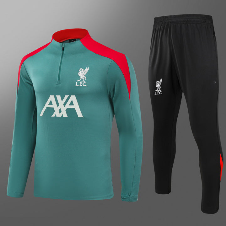 2024-25 Liverpool Green Training Kit S-2XL