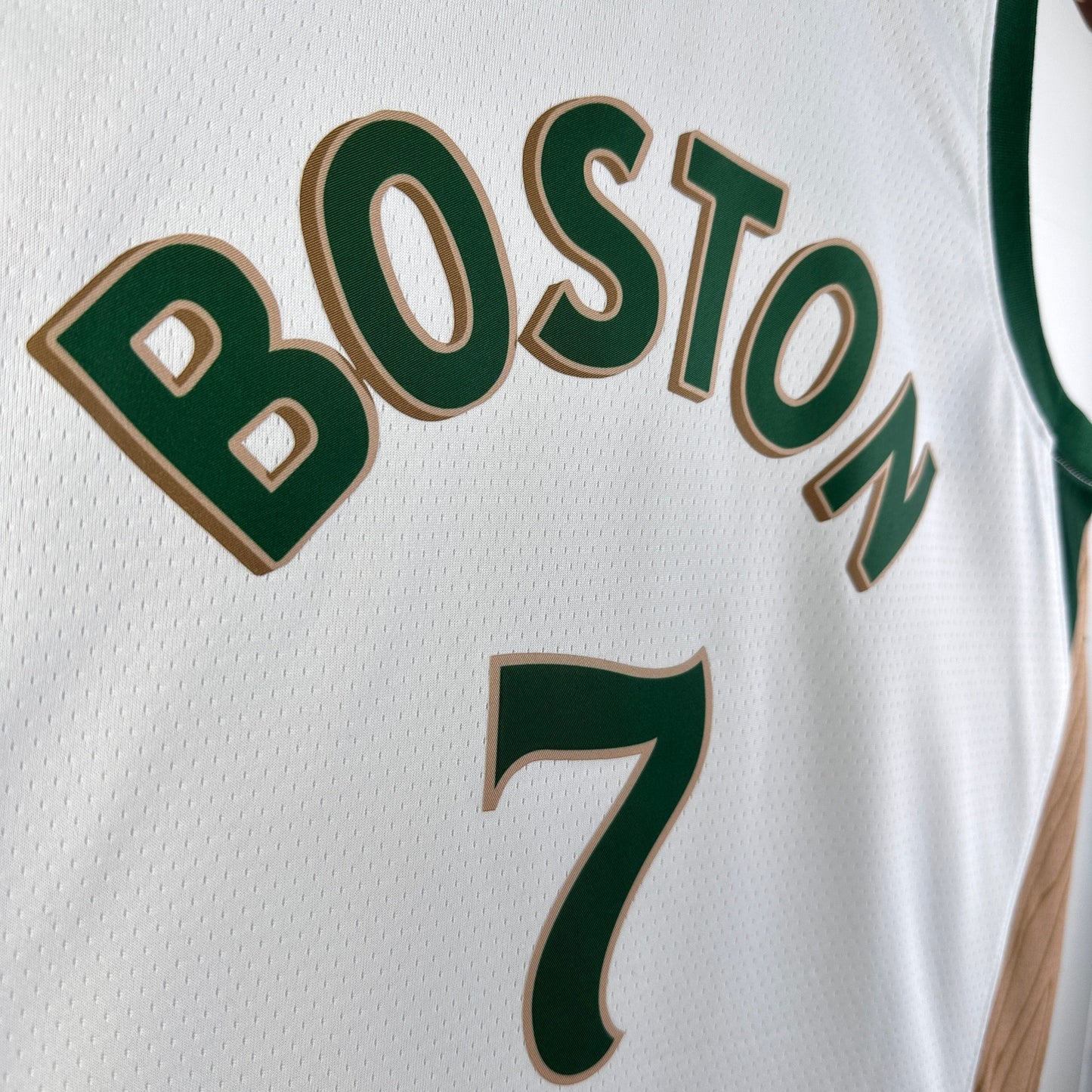 NBA 2024-25 Celtics City Edition No.7 BROWN