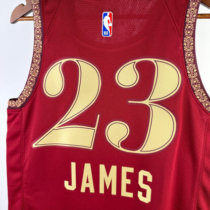 NBA 2024-25 Cavaliers City Edition No. 23 JAMES