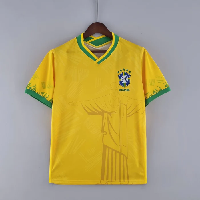 2022 Brazilian jersey special edition yellow S-2XL