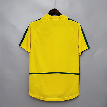 Brazil 2002 Retro Home jersey