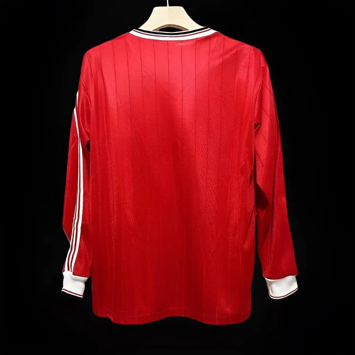 1982-23 Manchester United Home retro long sleeved S-2XL