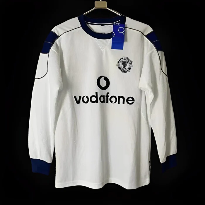 Manchester United retro long sleeved away jersey 2000, 2001