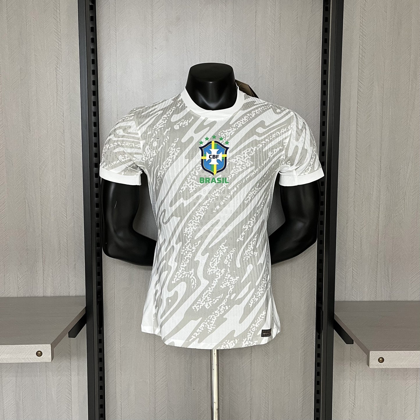 2024-25 Player Edition Brazilian Goalkeeper White S-XXL