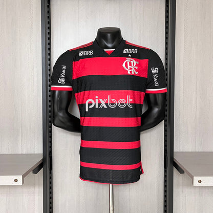 2024-25 Player Edition Flamengo home all sponsors S-XXXXL