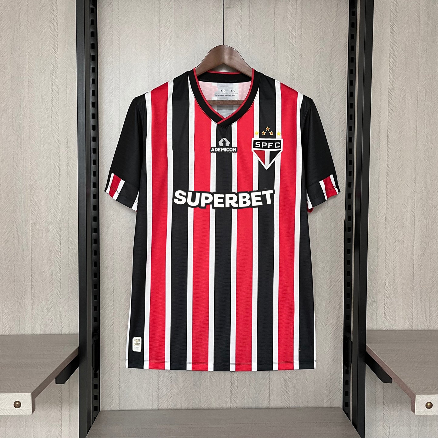 2024-25 São Paulo away all sponsors S-XXXXL