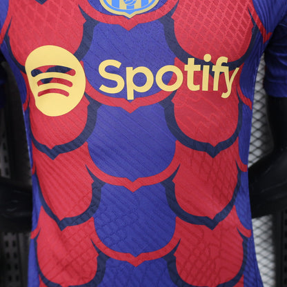 2024 New Barcelona Pre-match Server Player Edition S-XXL