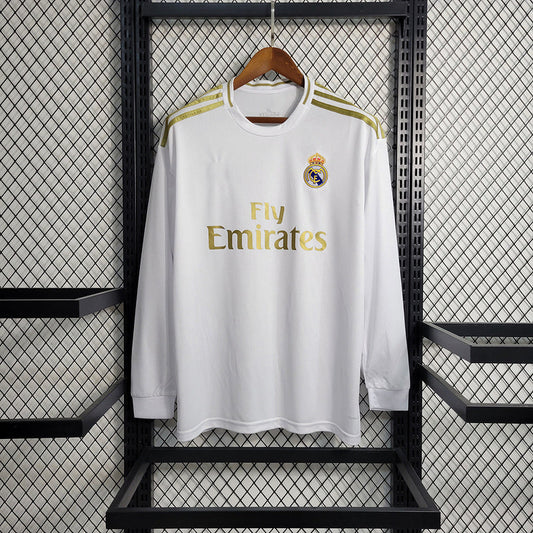 19-20 Real Madrid Main Long Sleeve Retro S-XXL