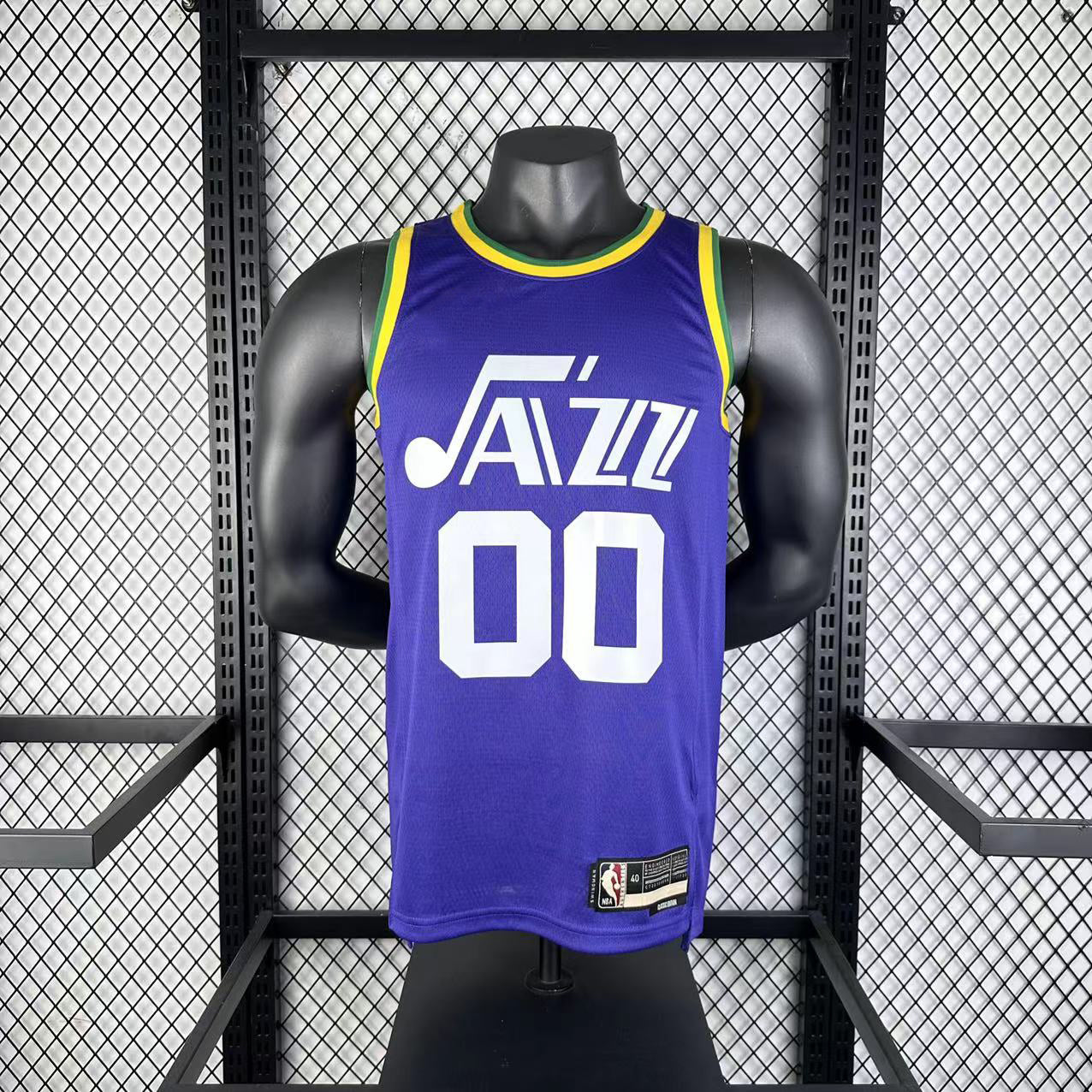 NBA 2024-25 Jazz Retro No. 00 Clarkson