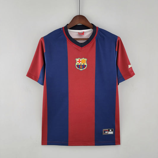 1998-99 Barcelona Home Retro S-XXL