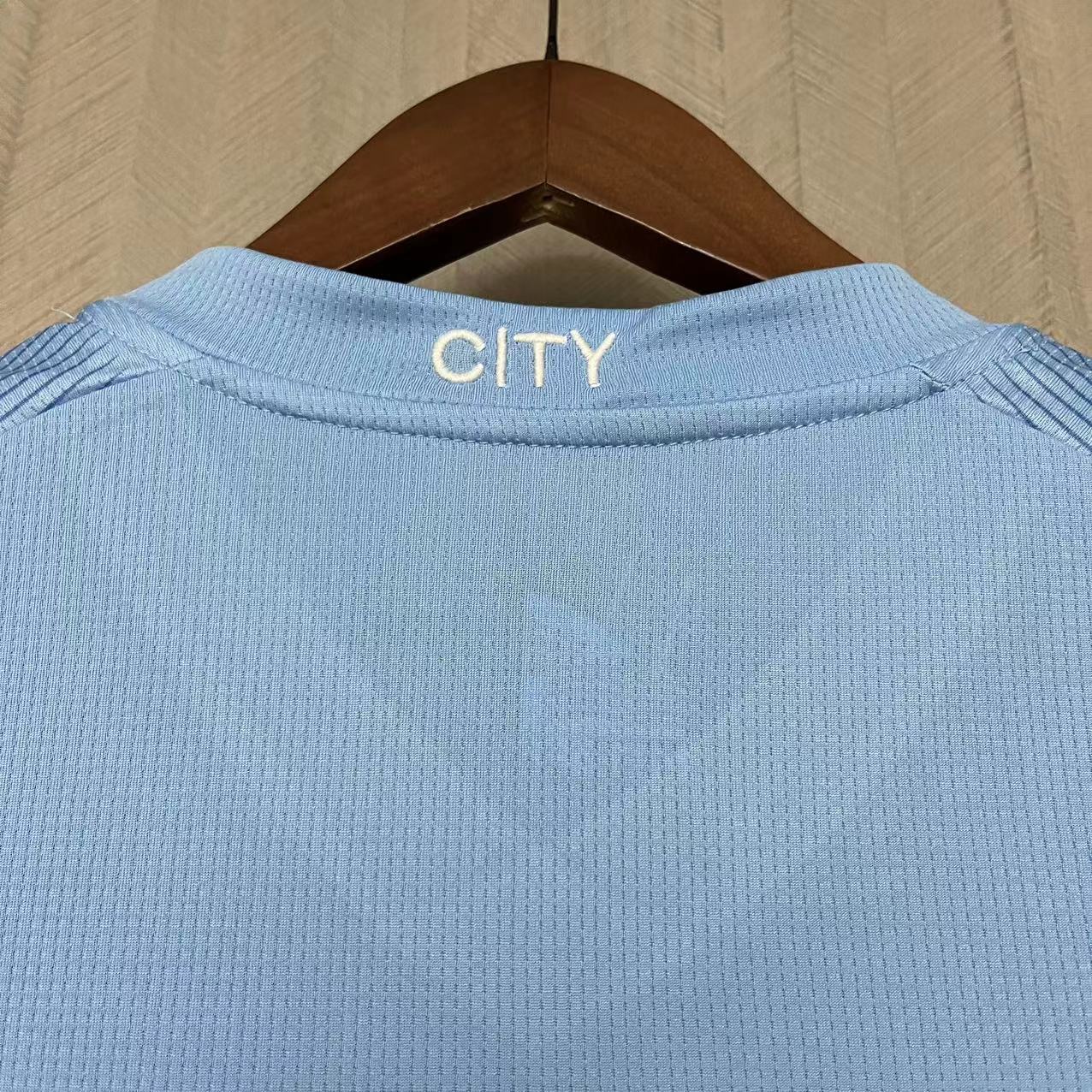 Women's 2023-24 Manchester City Home S-XXL