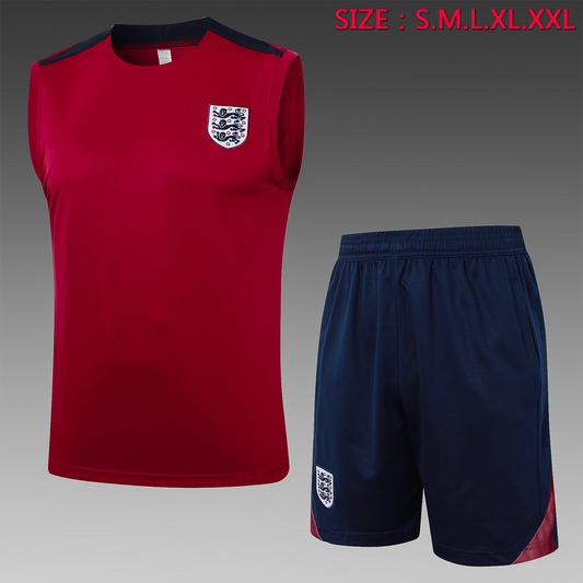 2024-25 England Red Vest Training Suit