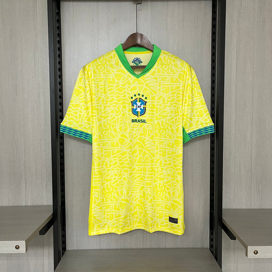 2024-25 Brazil Home S-XXXXL