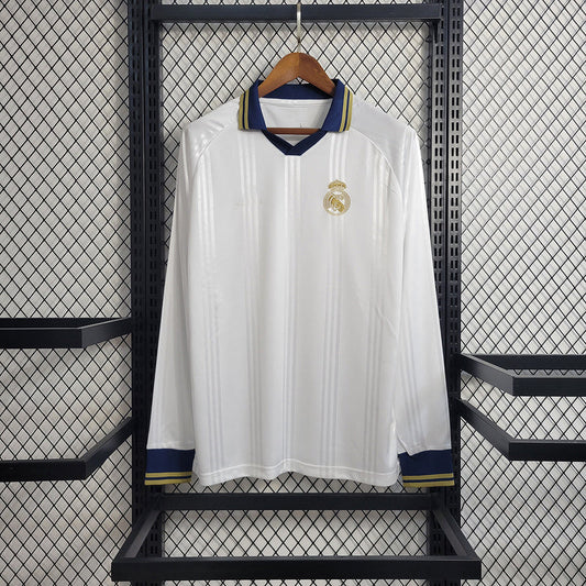 2019-20 Real Madrid Training Retro Long Sleeve S-XXL