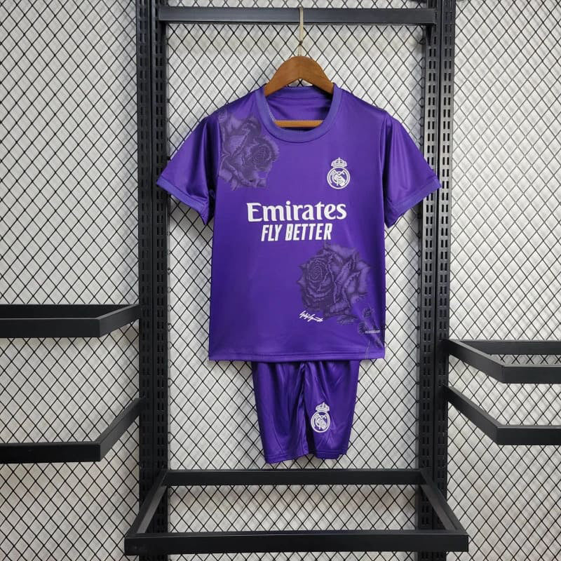 2024-25 Real Madrid KIDS Y3 Purple Rose 16-28