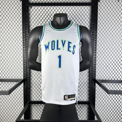 NBA 2024-25 Timberwolves Retro No. 1 ANDERSON