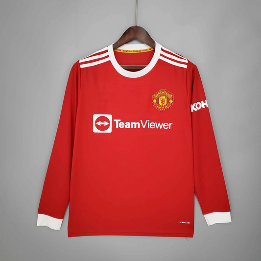 2021-22 Manchester United Home long sleeved S-2XL