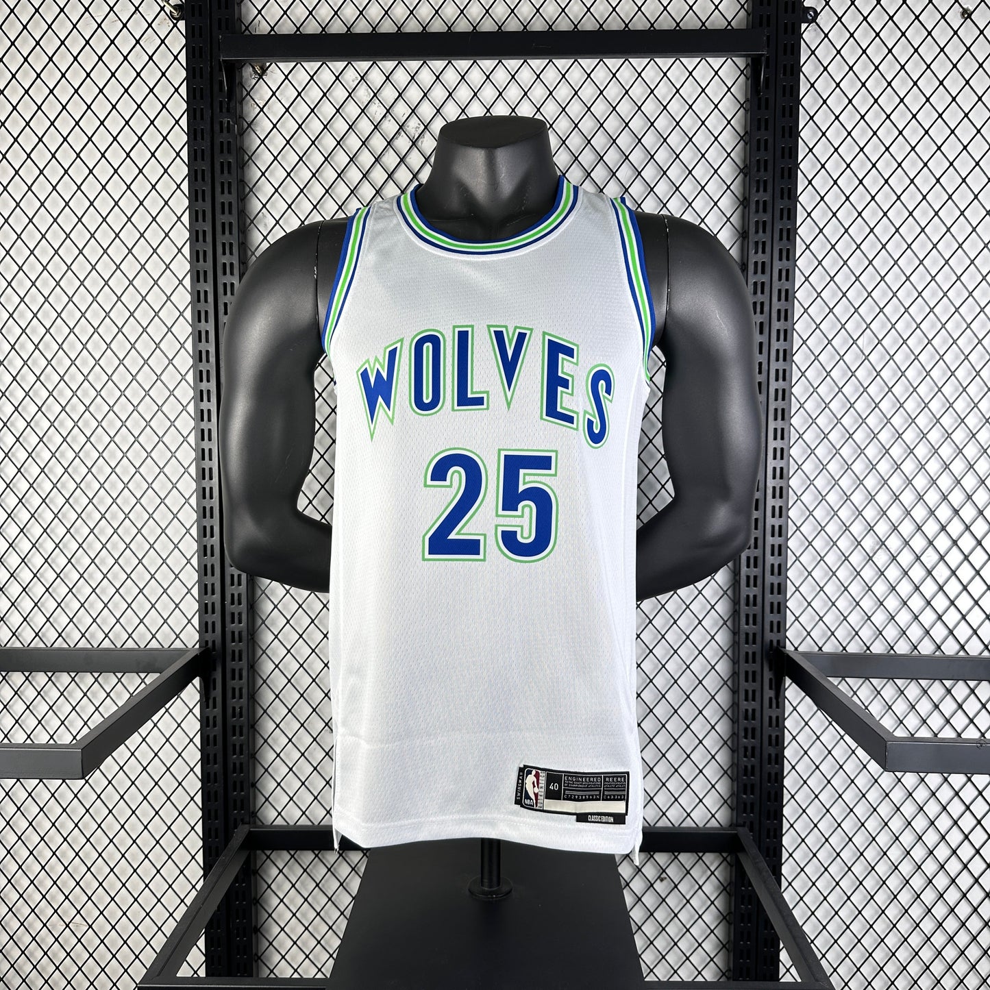 NBA 2024-25 Timberwolves Retro No. 25 ROSE