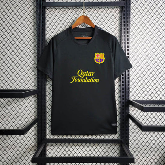 11-12 Barcelona Black Away Retro S-XXL