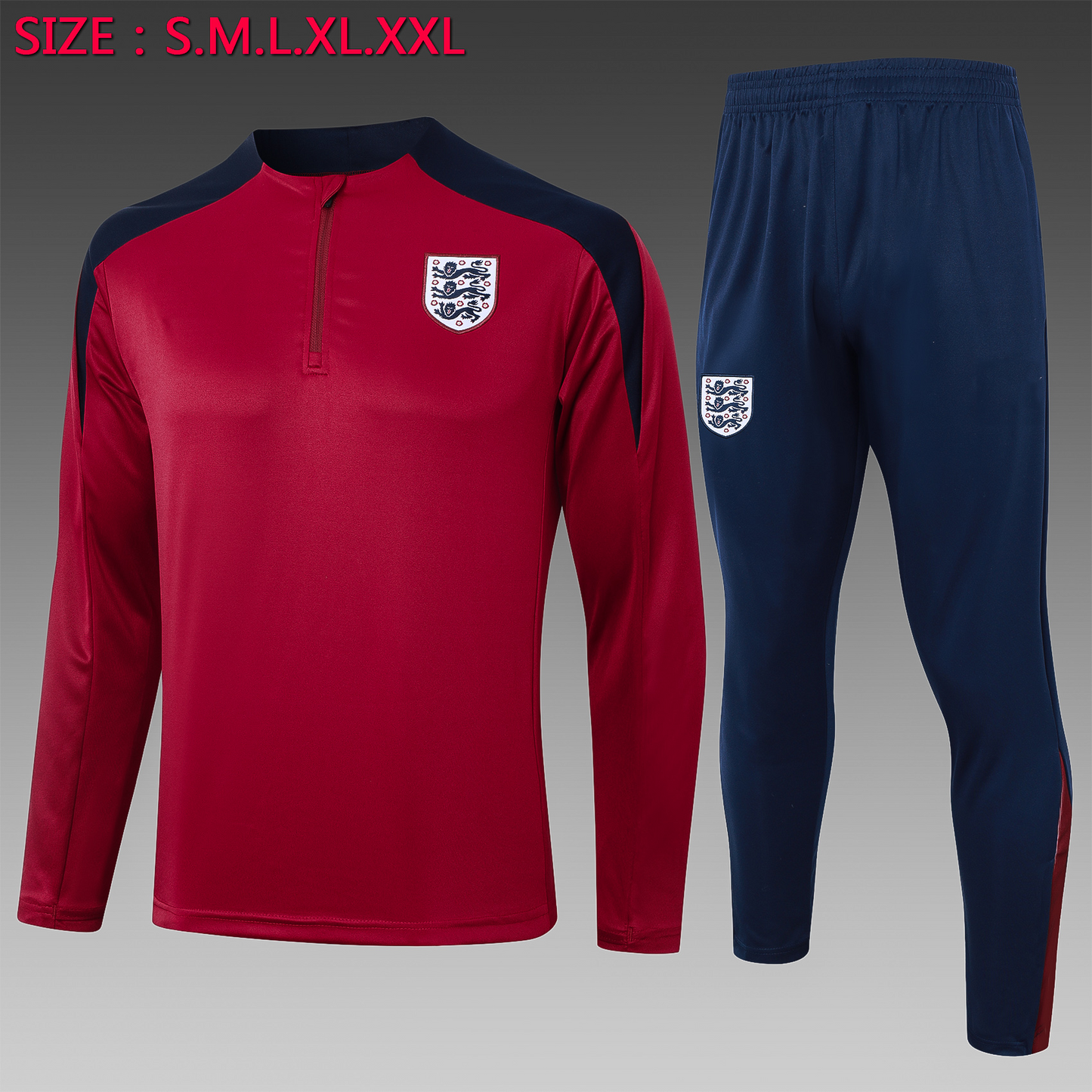 2024-25 England Training suit in red