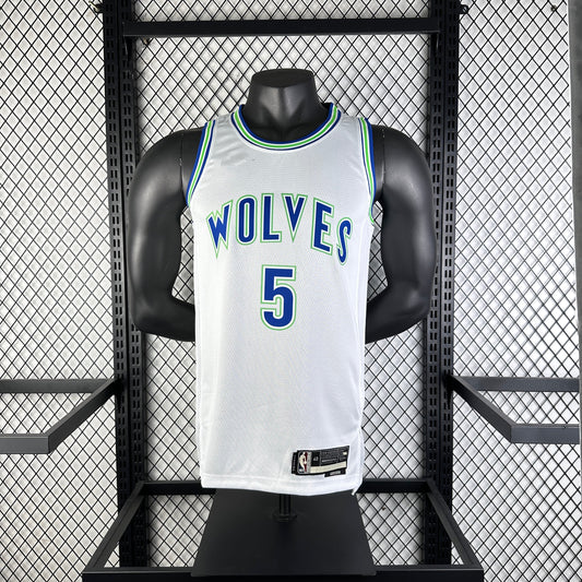 NBA 2024-25 Timberwolves Retro No. 5 EDWARDS