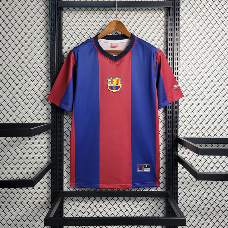 1998-99 Barcelona Home Retro S-XXL