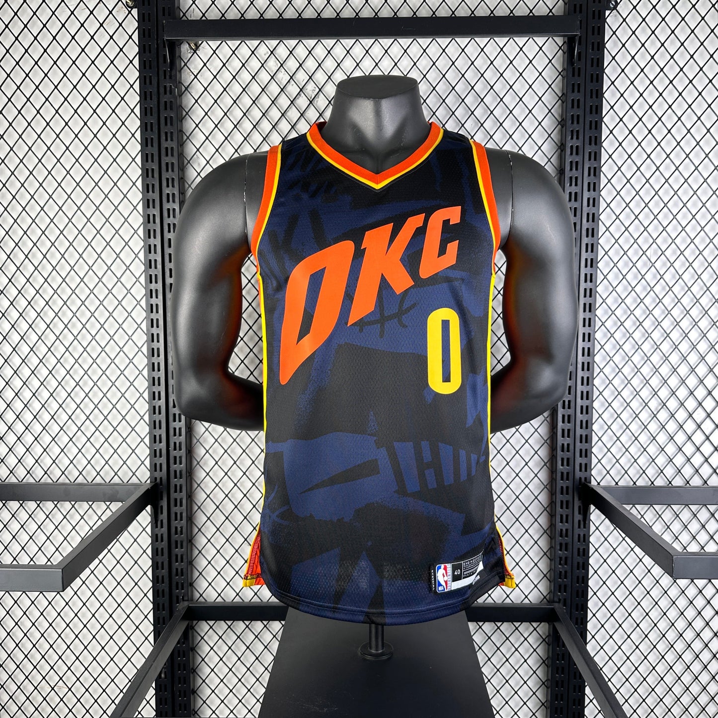 NBA 2024-25 Thunder City Edition No.0 WESTBROOK