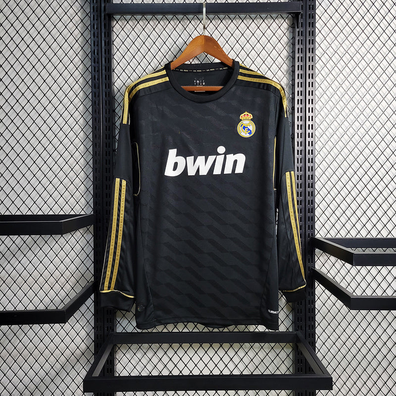 2011-12 Real Madrid Away Retro Long Sleeve S-XXL