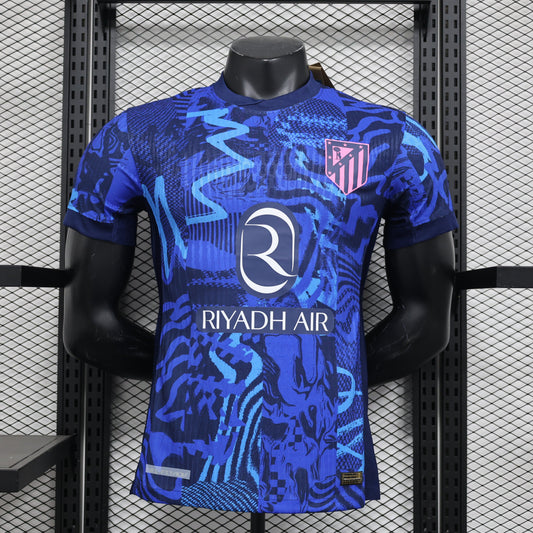 2024-25 Atletico Madrid Second Away Player S-XXL