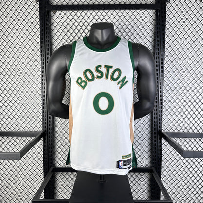 NBA 2024-25 Celtics City Edition No.0 TATUM