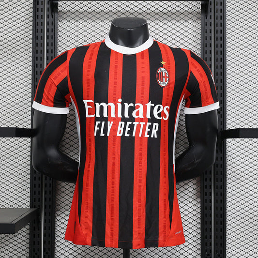 2024-25 AC Milan Home Player Edition  S-XXL