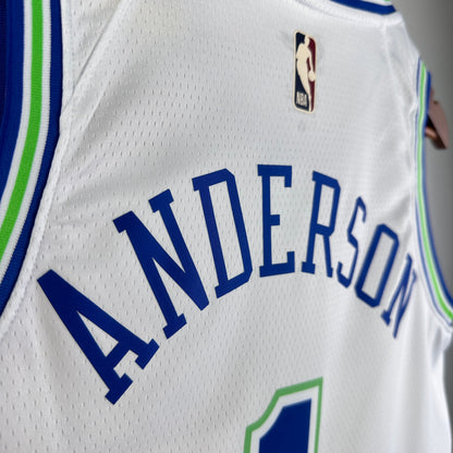 NBA 2024-25 Timberwolves Retro No. 1 ANDERSON