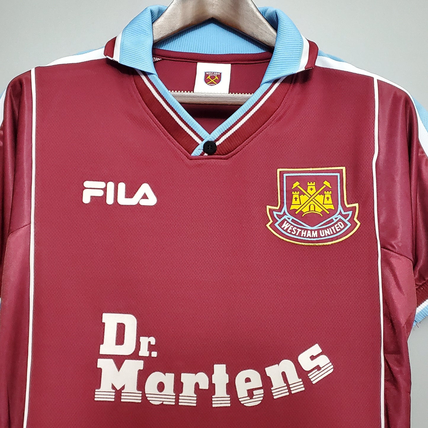 99-01 West Ham United home Retro S-XXL