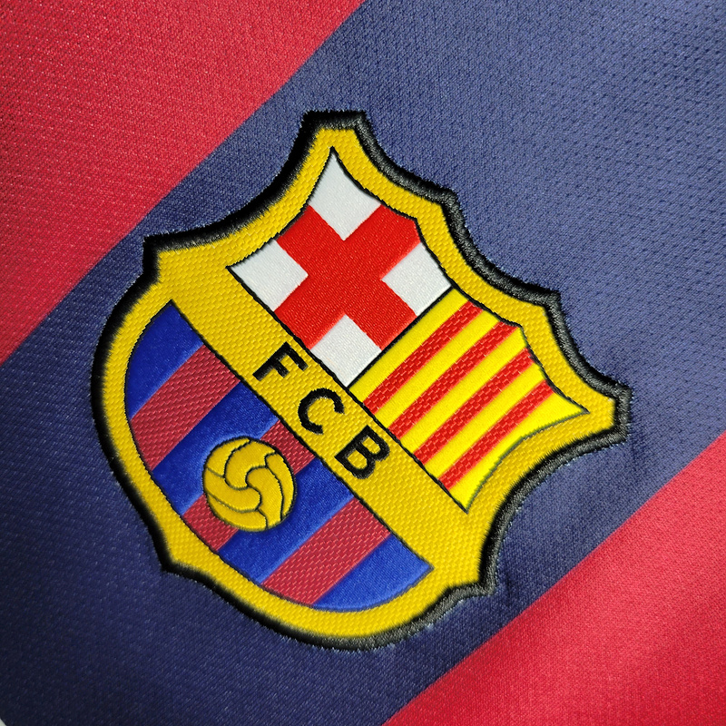 2014-15 Barcelona Home Retro Size S-XXL