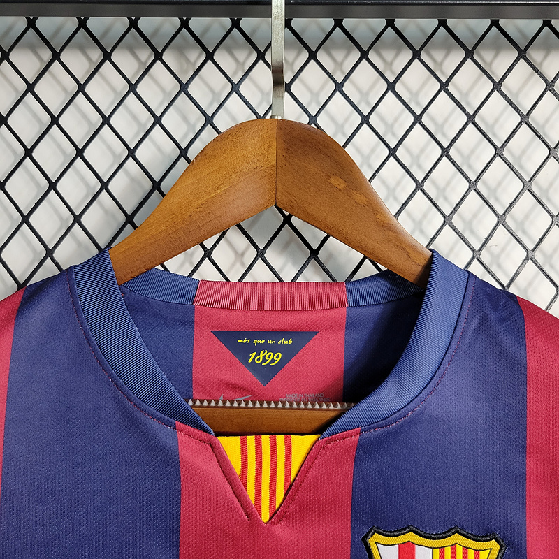 2014-15 Barcelona Home Retro Size S-XXL