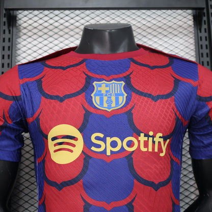 2024 New Barcelona Pre-match Server Player Edition S-XXL