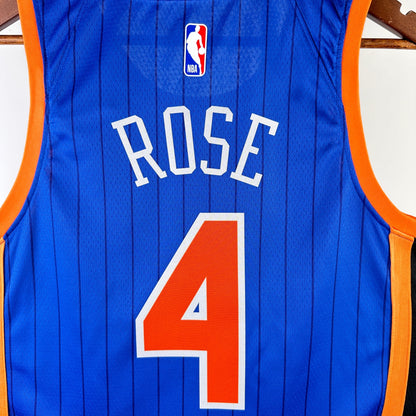 NBA 2024-25 Knicks City Edition No. 4 ROSE