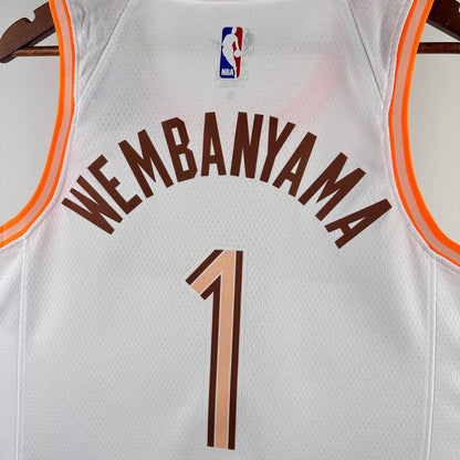 NBA 2024-25 Spurs City Edition No.1 WENBANYAMA