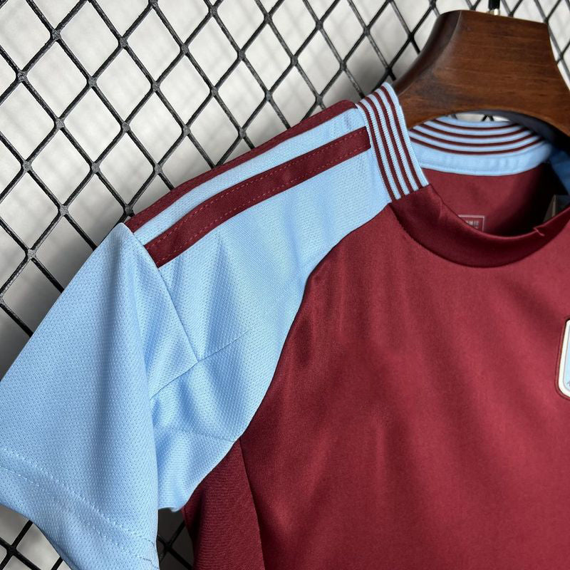 2024-25 Aston Villa Home KIDS 16-28