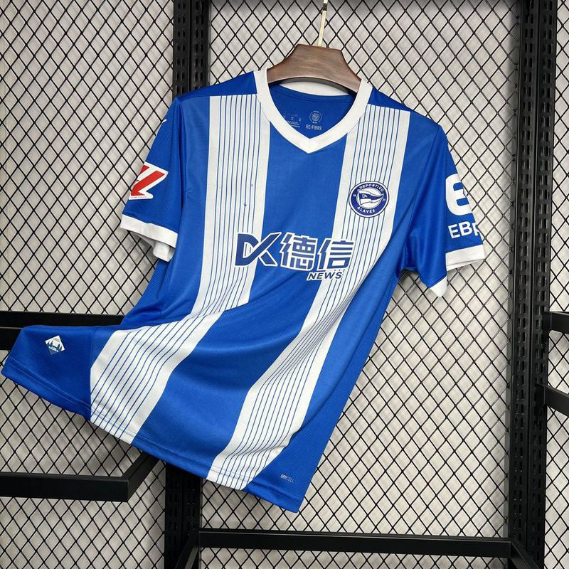 2024-25 Deportivo Alaves Home S-XXL