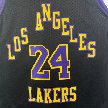 NBA 2024-25 Lakers City Edition No.24 BRYANT