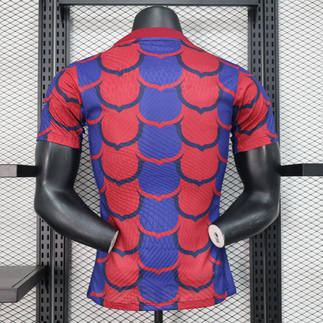 2024 New Barcelona Pre-match Server Player Edition S-XXL