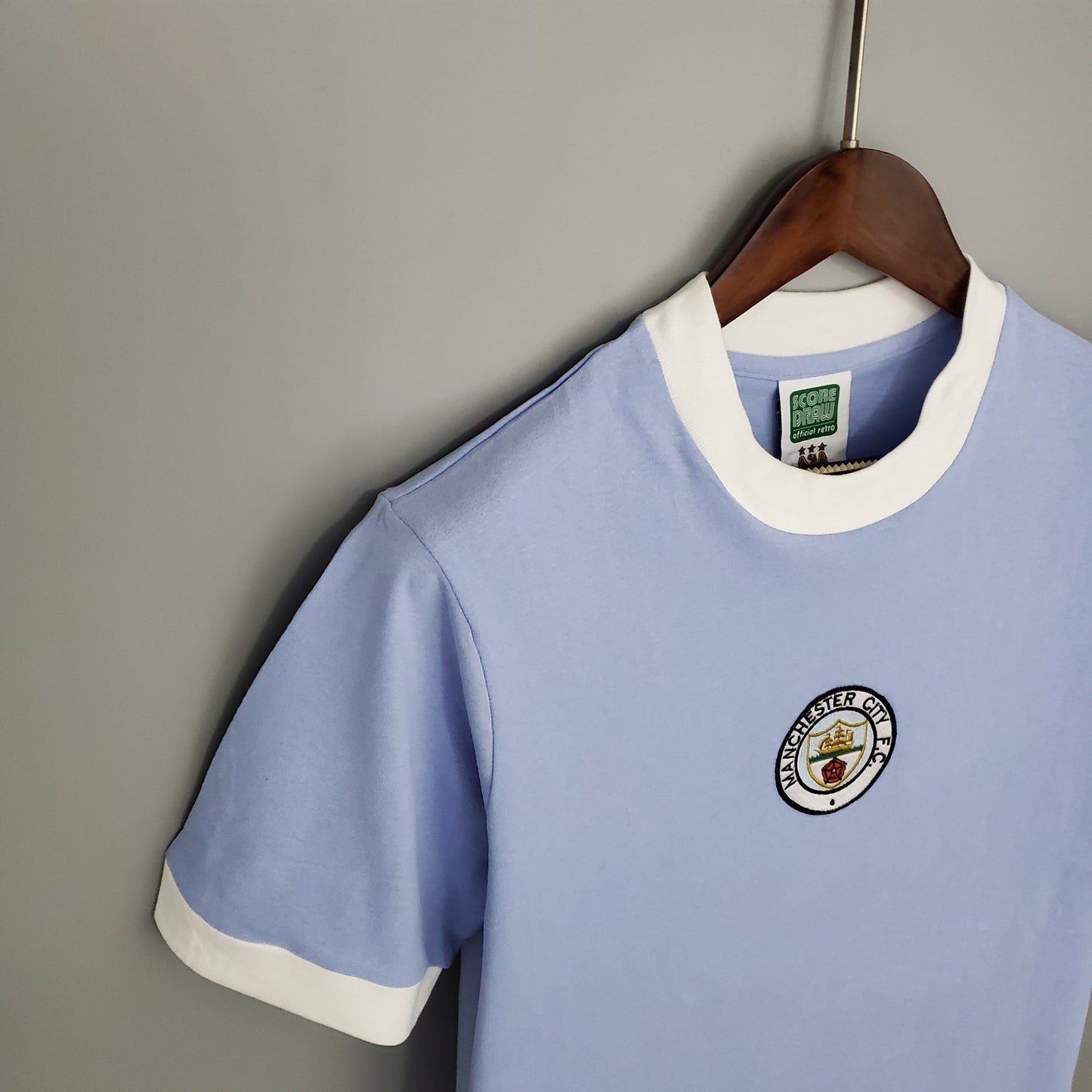 1972 Manchester City home Retro S-XXL