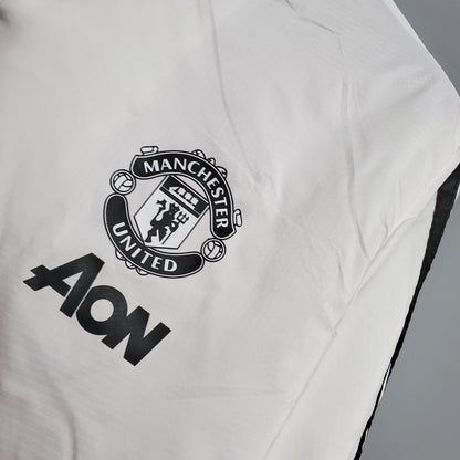 20-21 Windbreaker Manchester United white - black border S- XXL