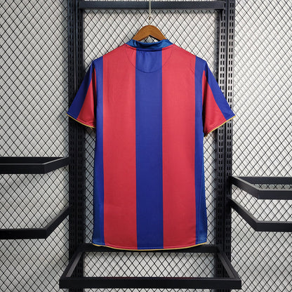 2007-08 Barcelona Home Retro S-XXL